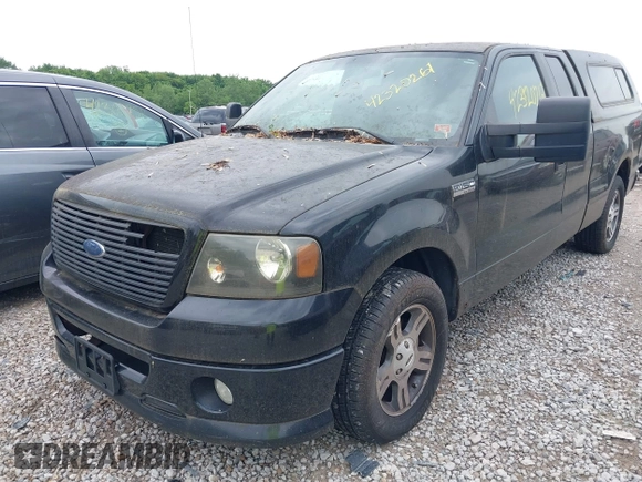 2007 Ford F-150 XL with VIN 1FTPX12V37KC96333, listed as a IAAI auction lot 42320261 with 137,580 mi miles and . Bid and sale history available at DreamBid. Image 12.