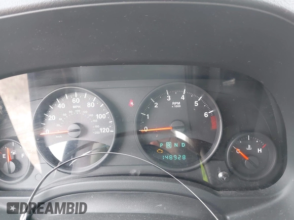 2012 Jeep Compass Sport with VIN 1C4NJDBB4CD624163, listed as a IAAI auction lot 42025783 with 148,928 mi miles. Bid and sale history available at carsss.com. Image 7.