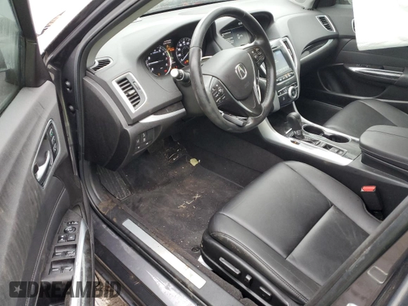 2019 Acura TLX with VIN 19UUB1F39KA007210, listed as a Copart auction lot 43284185 with 88,168 mi miles and Salvage Title. Bid and sale history available at carsss.com. Image 8.