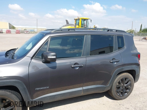 2018 Jeep Renegade Latitude with VIN ZACCJABB7JPH97177, listed as a IAAI auction lot 42671730 with 48,989 mi miles and . Bid and sale history available at DreamBid. Image 14.