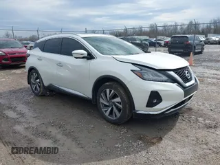 2020 Nissan Murano SL z VIN 5N1AZ2CJXLN113029, wystawiony jako IAAI lot #41670461 z przebiegiem 71 671 mil mil oraz . Historia ofert i sprzedaży dostępna na DreamBid. Obrazek 1.