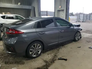 2017 Hyundai Ioniq Limited with VIN KMHC85LC7HU020819, listed as a Copart auction lot 53632155 with 72,404 mi miles and Clean Title. Bid and sale history available at DreamBid. Image 3.