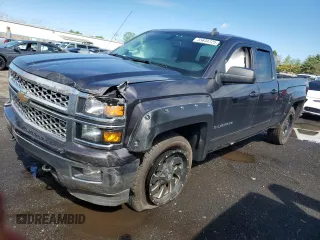 2015 Chevrolet Silverado 1500 LT with VIN 1GCVKREH4FZ197651, listed as a Copart auction lot 55634725 with Not Provided miles and Salvage Title. Bid and sale history available at DreamBid. Image 1.