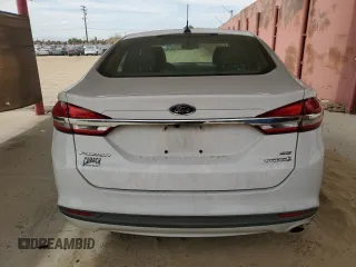 2017 Ford Fusion Hybrid SE with VIN 3FA6P0LU3HR209187, listed as a Copart auction lot 58320045 with 161,449 mi miles and Salvage title. Bid and sale history available at DreamBid. Image 6.