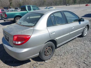 2003 Kia Rio with VIN KNADC125236266545, listed as a IAAI auction lot 41888737 with 114,267 mi miles. Bid and sale history available at carsss.com. Image 4.