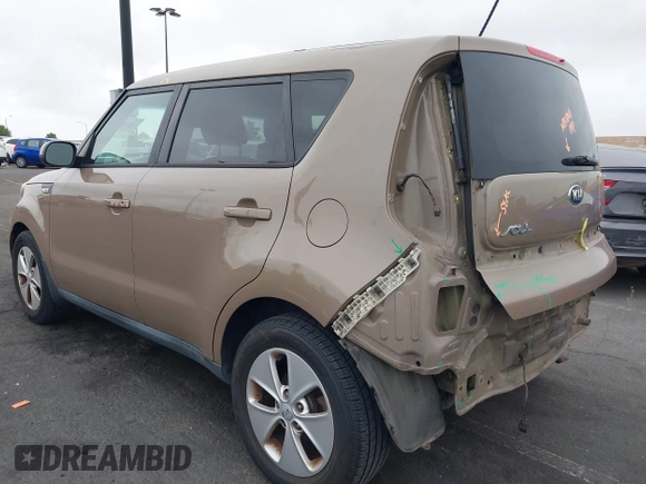 2014 Kia Soul with VIN KNDJN2A22E7092910, listed as a IAAI auction lot 42105254 with 81,246 mi miles. Bid and sale history available at carsss.com. Image 3.