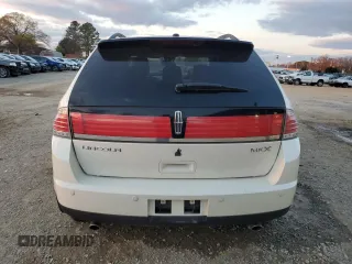 2007 Lincoln MKX with VIN 2LMDU68C27BJ05087, listed as a Copart auction lot 50074655 with 0 mi miles and Salvage Title. Bid and sale history available at carsss.com. Image 6.