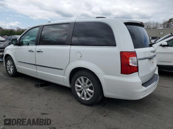 2016 Chrysler Town & Country Limited Platinum with VIN 2C4RC1GGXGR133548, listed as a Copart auction lot 51998334 with 108,207 mi miles and Salvage Title. Bid and sale history available at DreamBid. Image 2.