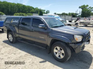 2012 Toyota Tacoma PreRunner with VIN 3TMKU4HN5CM031492, listed as a Copart auction lot 57663845 with 119,825 mi miles and Salvage title. Bid and sale history available at DreamBid. Image 4.