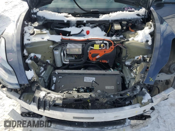 2023 Tesla Model 3 with VIN 5YJ3E1EA7PF417200, listed as a Copart auction lot 46475995 with 85,873 mi miles and Salvage Title. Bid and sale history available at DreamBid. Image 11.