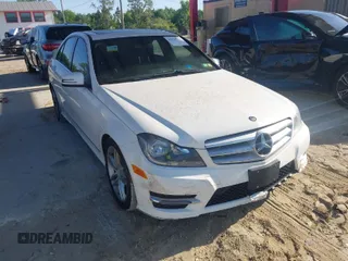 2013 Mercedes-Benz C-Class C 300 Sport with VIN WDDGF8AB0DA823304, listed as a IAAI auction lot 41929712 with 135,095 mi miles. Bid and sale history available at carsss.com. Image 1.