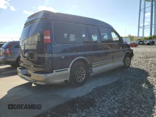 2004 Chevrolet Express Passenger z VIN 1GBFG15T841212230, wystawiony jako Copart lot #61109634 z przebiegiem 154 493 mil mil oraz Szkoda całkowita • Salvage title. Historia ofert i sprzedaży dostępna na DreamBid. Obrazek 3.
