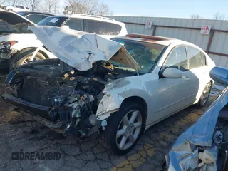 2005 Nissan Maxima 3.5 SL with VIN 1N4BA41E05C827712, listed as a IAAI auction lot 41308198 with 1 mi miles. Bid and sale history available at carsss.com. Image 17.