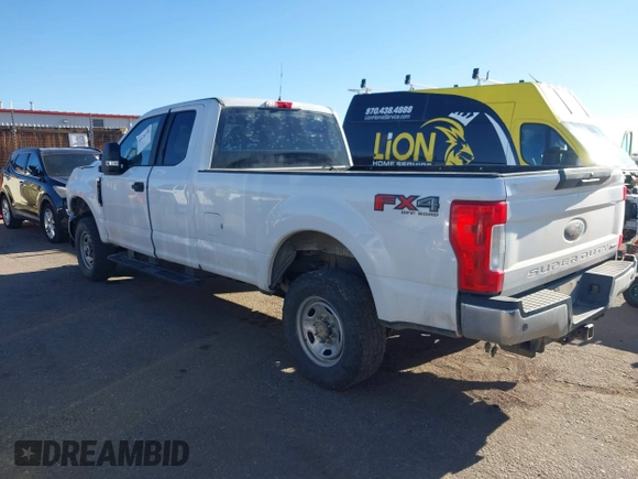 2019 Ford F-250 XL with VIN 1FT7X2B61KEF57318, listed as a IAAI auction lot 41676778 with 134,864 mi miles and . Bid and sale history available at DreamBid. Image 3.