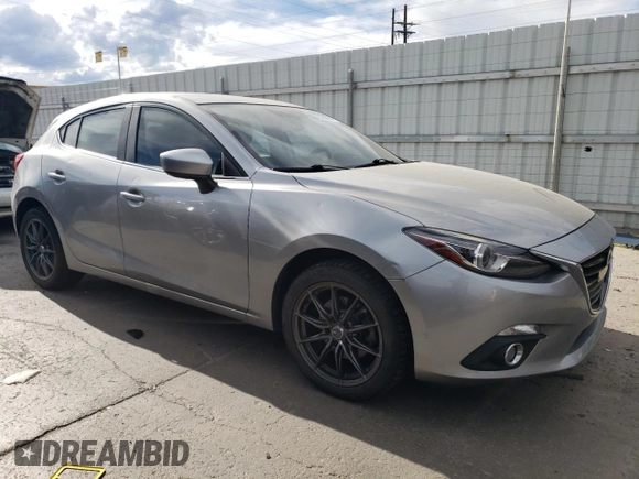 2015 Mazda 3 S Grand Touring with VIN JM1BM1M31F1255508, listed as a Copart auction lot 76709944 with 65,312 mi miles and Clean Title. Bid and sale history available at DreamBid. Image 4.