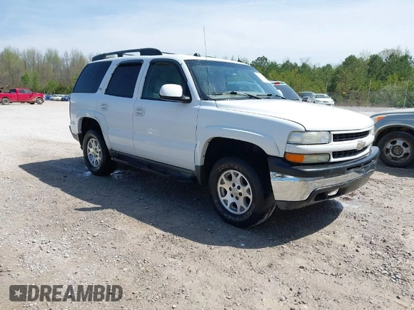 2004 Chevrolet Tahoe Z71 z VIN 1GNEK13ZX4R269230, wystawiony jako IAAI lot #41780307 z przebiegiem 249 453 mil mil oraz . Historia ofert i sprzedaży dostępna na DreamBid. Obrazek 1.