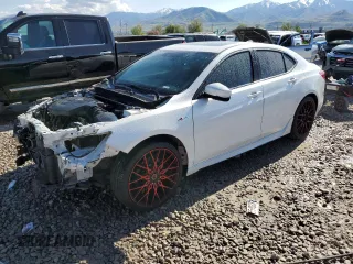 2018 Acura TLX w/A-SPEC Pkg z VIN 19UUB3F69JA005199, wystawiony jako Copart lot #55997775 z przebiegiem 100 227 mil mil oraz Szkoda całkowita • Salvage title. Historia ofert i sprzedaży dostępna na DreamBid. Obrazek 1.