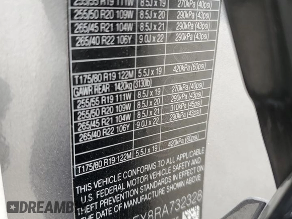 2024 Jaguar F-Pace R-Dynamic S с VIN SADCT2EX8RA732328, выставлен на аукционе Copart как лот 50582225 с пробегом 13 394 миль миль и Списание • Salvage title. История ставок и продаж доступна на DreamBid. Изображение 16.