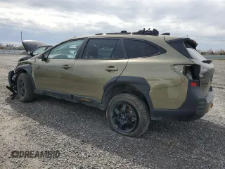 2025 Subaru Outback Wilderness with VIN 4S4BTHTD0S3137059, listed as a Copart auction lot 53855455 with Not provided miles and Non repairable. Bid and sale history available at DreamBid. Image 2.