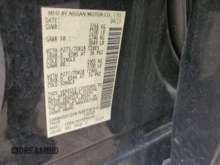 2015 Nissan Titan Pro-4X with VIN 1N6BA0EC1FN507894, listed as a Copart auction lot 65784274 with 147,576 mi miles and Salvage title. Bid and sale history available at DreamBid. Image 14.