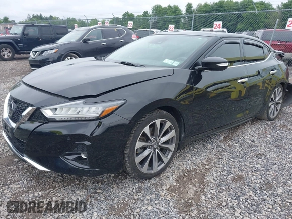 2021 Nissan Maxima Platinum with VIN 1N4AA6FVXMC516268, listed as a IAAI auction lot 42591233 with 138,647 mi miles and . Bid and sale history available at DreamBid. Image 18.