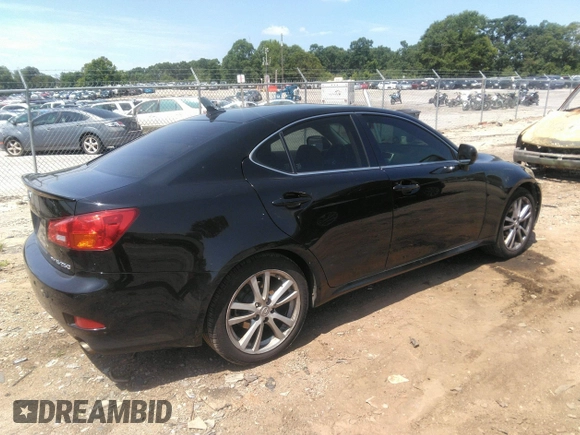 2008 Lexus IS 250 with VIN JTHCK262X85021706, listed as a IAAI auction lot 42614921 with 219,896 mi miles and . Bid and sale history available at DreamBid. Image 4.