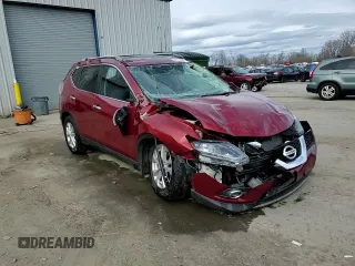 2016 Nissan Rogue SL with VIN 5N1AT2MV6GC865685, listed as a Copart auction lot 52128765 with 150,860 mi miles and Salvage Title. Bid and sale history available at DreamBid. Image 15.