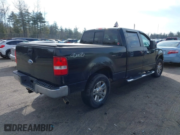 2008 Ford F-150 XLT with VIN 1FTPW14558FA46537, listed as a IAAI auction lot 41878382 with 175,577 mi miles. Bid and sale history available at carsss.com. Image 4.