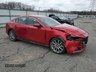 2019 Mazda 3 Select with VIN JM1BPBAM0K1120587, listed as a Copart auction lot 51574735 with 41,534 mi miles and Salvage Title. Bid and sale history available at DreamBid. Image 4.