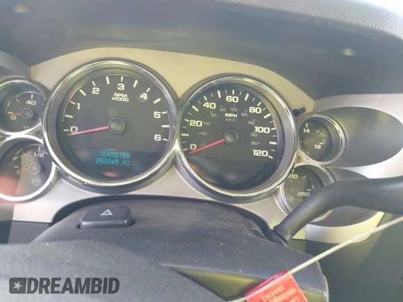 2007 Chevrolet Silverado 1500 LT w/1LT with VIN 2GCEC19J471652830, listed as a IAAI auction lot 41255935 with 263,345 mi miles. Bid and sale history available at carsss.com. Image 7.