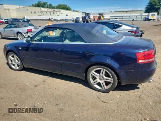 2007 Audi A4 2.0T with VIN WAUDF48H17K027091, listed as a Copart auction lot 65282805 with 88,245 mi miles and Salvage title. Bid and sale history available at DreamBid. Image 2.