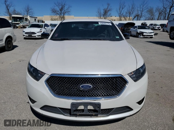 2015 Ford Taurus SHO with VIN 1FAHP2KT3FG203228, listed as a Copart auction lot 49688775 with 76,218 mi miles and Salvage Title. Bid and sale history available at DreamBid. Image 5.