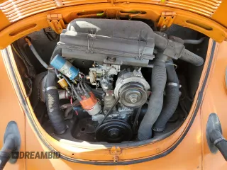1974 Volkswagen Beetle with VIN 1342582192, listed as a Copart auction lot 61535715 with 12,629 mi miles and Clean title. Bid and sale history available at DreamBid. Image 11.