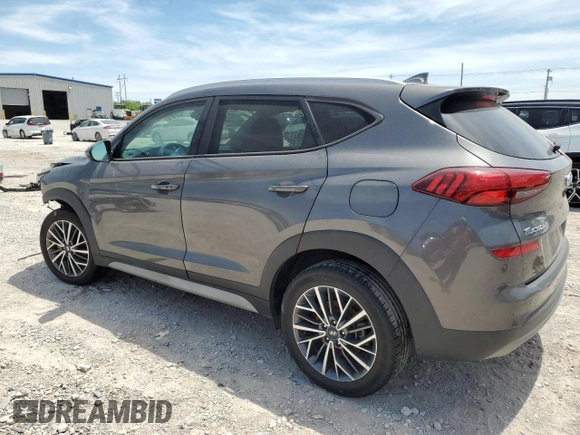 2020 Hyundai Tucson Sport with VIN KM8J33AL3LU230985, listed as a Copart auction lot 55344355 with 76,681 mi miles and Salvage title. Bid and sale history available at DreamBid. Image 2.