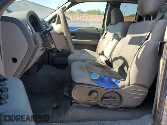 2006 Ford F-150 XLT with VIN 1FTPX14566NB30737, listed as a Copart auction lot 66104875 with 162,259 mi miles and Clean title. Bid and sale history available at DreamBid. Image 7.