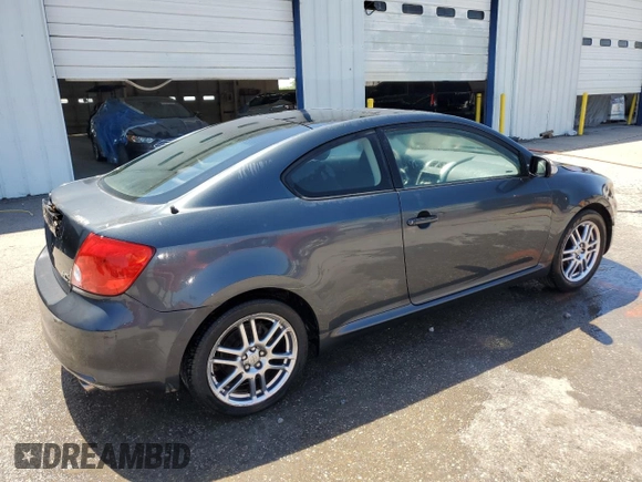2006 Scion tC with VIN JTKDE167560086940, listed as a Copart auction lot 53303155 with 264,986 mi miles and Salvage Title. Bid and sale history available at carsss.com. Image 3.