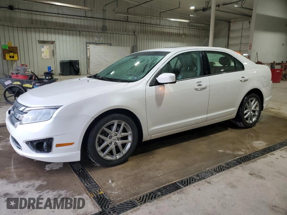 2012 Ford Fusion SEL with VIN 3FAHP0JA9CR167134, listed as a Copart auction lot 50869835 with 128,956 mi miles and Salvage Title. Bid and sale history available at DreamBid. Image 1.