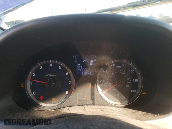 2012 Hyundai Accent SE with VIN KMHCU5AE7CU027245, listed as a Copart auction lot 50604895 with 153,842 mi miles and Clean title. Bid and sale history available at DreamBid. Image 9.