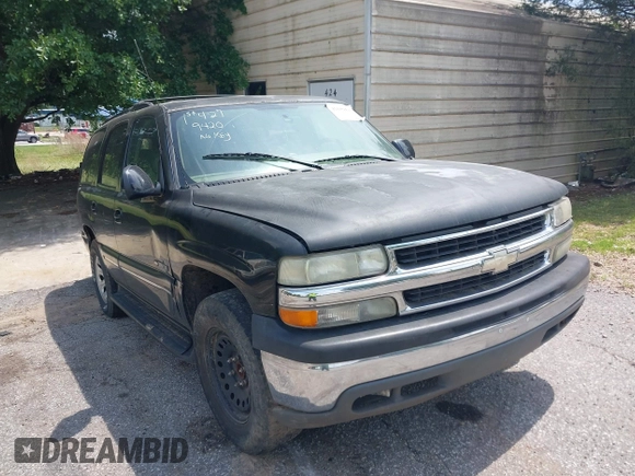 2001 Chevrolet Tahoe LS z VIN 1GNEC13T11J253789, wystawiony jako IAAI lot #42149420 z przebiegiem Nie podano mil oraz . Historia ofert i sprzedaży dostępna na DreamBid. Obrazek 1.