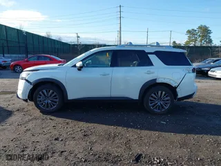 2024 Nissan Pathfinder SL with VIN 5N1DR3CD8RC310010, listed as a IAAI auction lot 41826608 with 6,079 mi miles. Bid and sale history available at carsss.com. Image 14.
