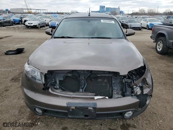 2003 Infiniti FX35 w/Options with VIN JNRAS08W03X202372, listed as a Copart auction lot 46626995 with 124,061 mi miles and Salvage Title. Bid and sale history available at carsss.com. Image 5.