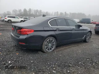2018 BMW 5 Series 530i xDrive with VIN WBAJA7C59JG908065, listed as a Copart auction lot 84892164 with 468 mi miles and Salvage Title. Bid and sale history available at carsss.com. Image 3.