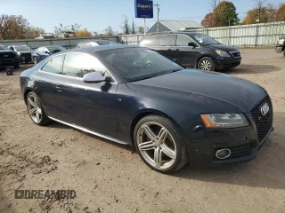 2011 Audi S5 Prestige with VIN WAUVVAFR6BA047949, listed as a Copart auction lot 76336094 with 96,950 mi miles and Salvage Title. Bid and sale history available at carsss.com. Image 4.