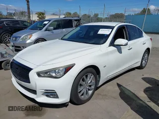 2017 Infiniti Q50 2.0t with VIN JN1CV7AP5HM641865, listed as a IAAI auction lot 41931936 with 109,046 mi miles. Bid and sale history available at carsss.com. Image 18.