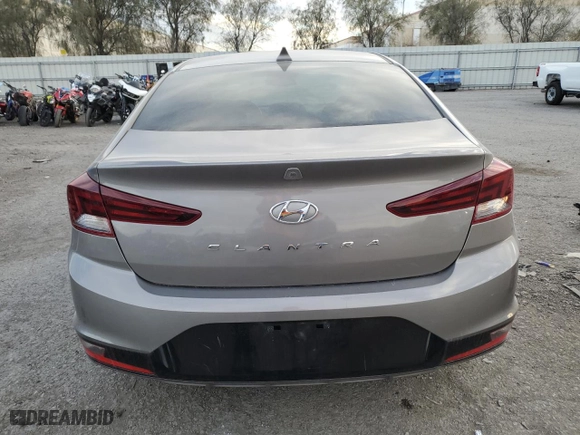 2020 Hyundai Elantra Value Edition with VIN KMHD84LF3LU903642, listed as a Copart auction lot 46331485 with 44,623 mi miles and Salvage Title. Bid and sale history available at carsss.com. Image 6.