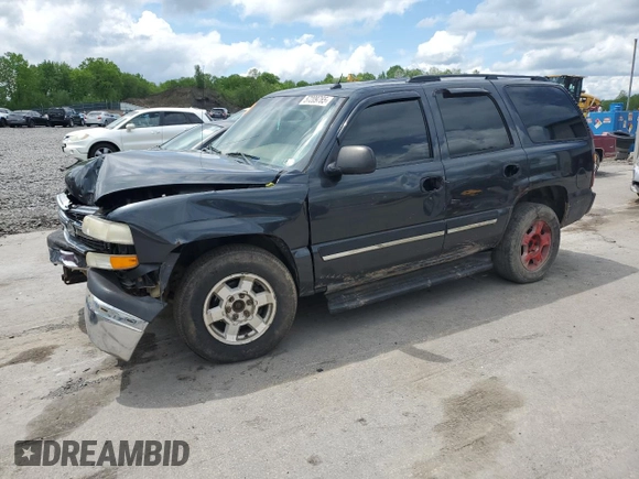 2005 Chevrolet Tahoe LT z VIN 1GNEK13T45J227440, wystawiony jako Copart lot #57209765 z przebiegiem Nie podano mil oraz Szkoda całkowita • Salvage title. Historia ofert i sprzedaży dostępna na DreamBid. Obrazek 1.