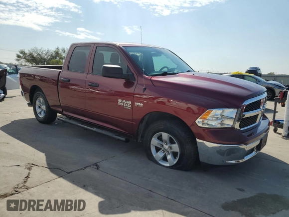 2021 Ram 1500 Classic Tradesman with VIN 1C6RR6FT3MS503928, listed as a Copart auction lot 78667624 with 47,179 mi miles and Salvage Title. Bid and sale history available at carsss.com. Image 4.
