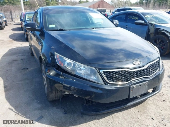 2012 Kia Optima SX with VIN 5XXGR4A68CG065969, listed as a IAAI auction lot 42029523 with 284,795 mi miles. Bid and sale history available at carsss.com. Image 6.