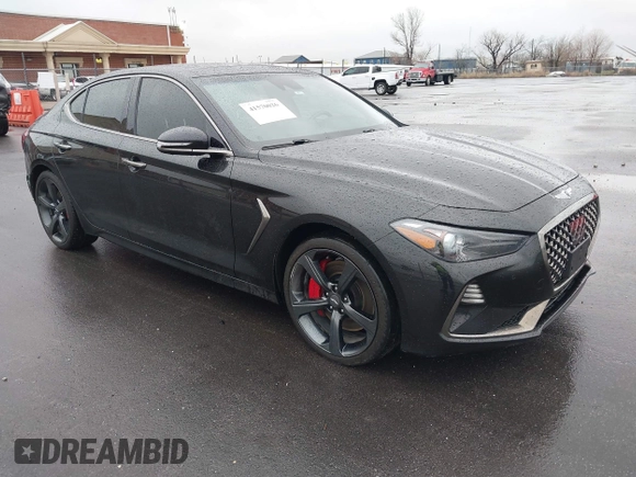 2019 Genesis G70 Dynamic with VIN KMTG34LE2KU020333, listed as a IAAI auction lot 41570026 with 93,020 mi miles and . Bid and sale history available at DreamBid. Image 1.
