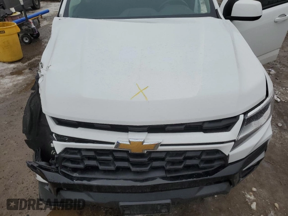 2022 Chevrolet Colorado 4WD LT with VIN 1GCGTCEN7N1263700, listed as a Copart auction lot 47091605 with 157,832 mi miles and Salvage Title. Bid and sale history available at carsss.com. Image 11.